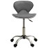 323678  Salon Spa Stool Grey Faux