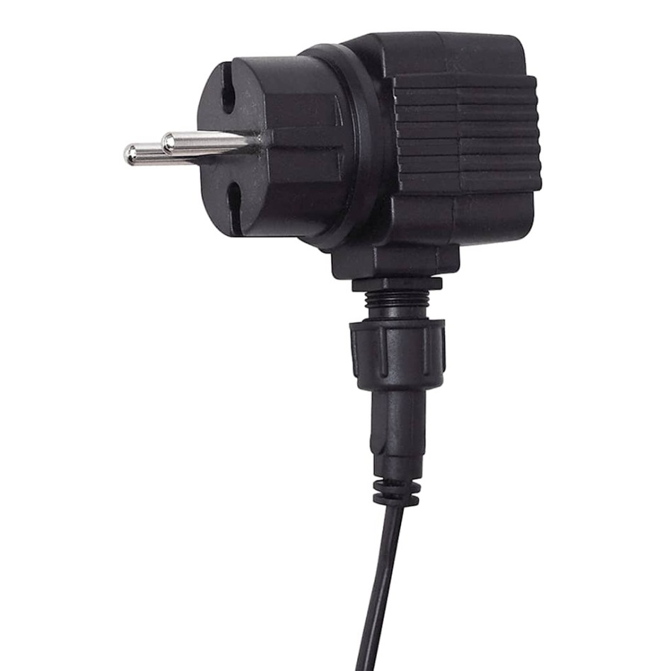 Fuente cascada rectangular LED piscina acero inoxidable 45