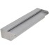 Fuente cascada rectangular piscina acero inoxidable 45