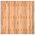 Mesa de centro de jardín madera maciza de acacia 60x60x36