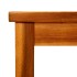 Mesa de centro de jardín madera maciza de acacia 45x45x36