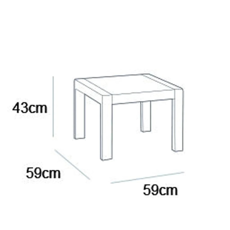 Keter Mesa de jardín Rosalie