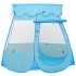 Tienda de juegos para niños con 250 bolas azul 102x102x82
