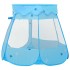 Tienda de juegos para niños con 250 bolas azul 102x102x82