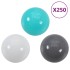 Tienda de juegos niños con 250 bolas multicolor