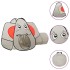 Tienda de juegos diseño de elefante 250 bolas gris