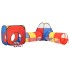 Tienda de juego de niños con 250 bolas multicolor 190x264x90