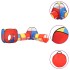 Tienda de juego de niños con 250 bolas multicolor 190x264x90