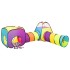 Tienda de juego de niños con 250 bolas multicolor 190x264x90