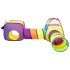 Tienda de juego de niños con 250 bolas multicolor 190x264x90