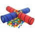 Túnel de juegos para niños con 250 bolas