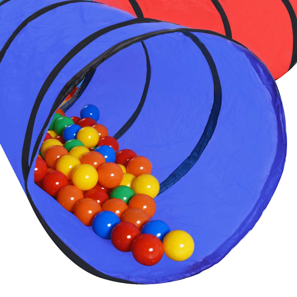 Túnel de juegos para niños con 250 bolas