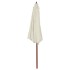 Sombrilla blanca arena 300x258