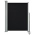 Toldo lateral retráctil para patio 100x300 cm