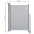 Toldo lateral retráctil para patio 100x300 cm