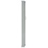 Toldo lateral retráctil de jardín gris 80x300