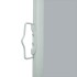 Toldo lateral retráctil de jardín gris 100x300