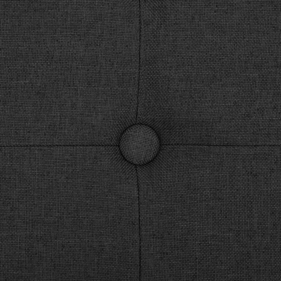 Banco de almacenamiento plegable lino sintético