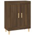 Aparador madera contrachapada marrón roble 69,5x34x90