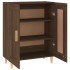 Aparador madera contrachapada marrón roble 69,5x34x90
