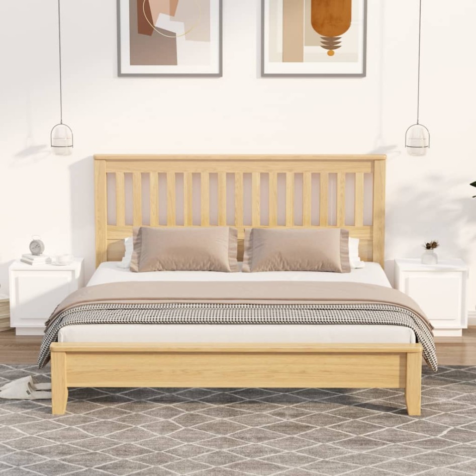 Mesitas de noche 2 uds madera contrachapada blanco 44x35x45