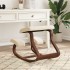 Taburete rodillas madera contrachapada abedul crema 48x71x51