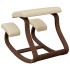 Taburete rodillas madera contrachapada abedul crema 48x71x51