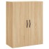 Armario de pared madera ingeniería roble Sonoma 69,5x34x90