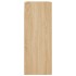 Armario de pared madera ingeniería roble Sonoma 69,5x34x90