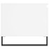 Mesa de centro madera contrachapada blanco 100x50x45