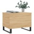 Mesa de centro madera contrachapada roble Sonoma 60x44,5x45