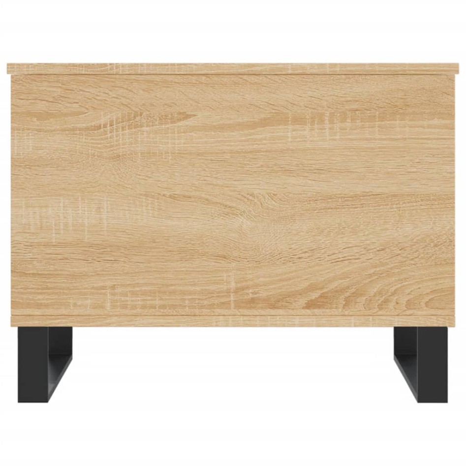 Mesa de centro madera contrachapada roble Sonoma 60x44,5x45