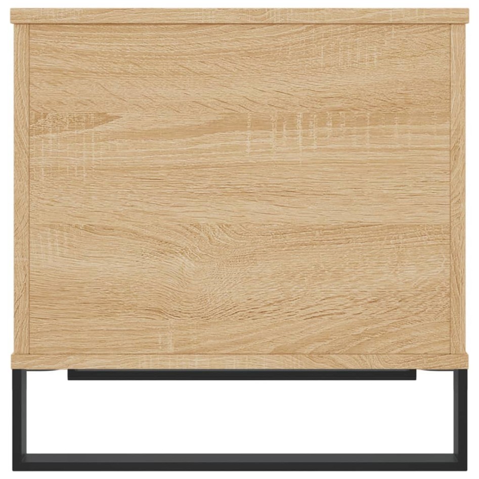 Mesa de centro madera contrachapada roble Sonoma 60x44,5x45
