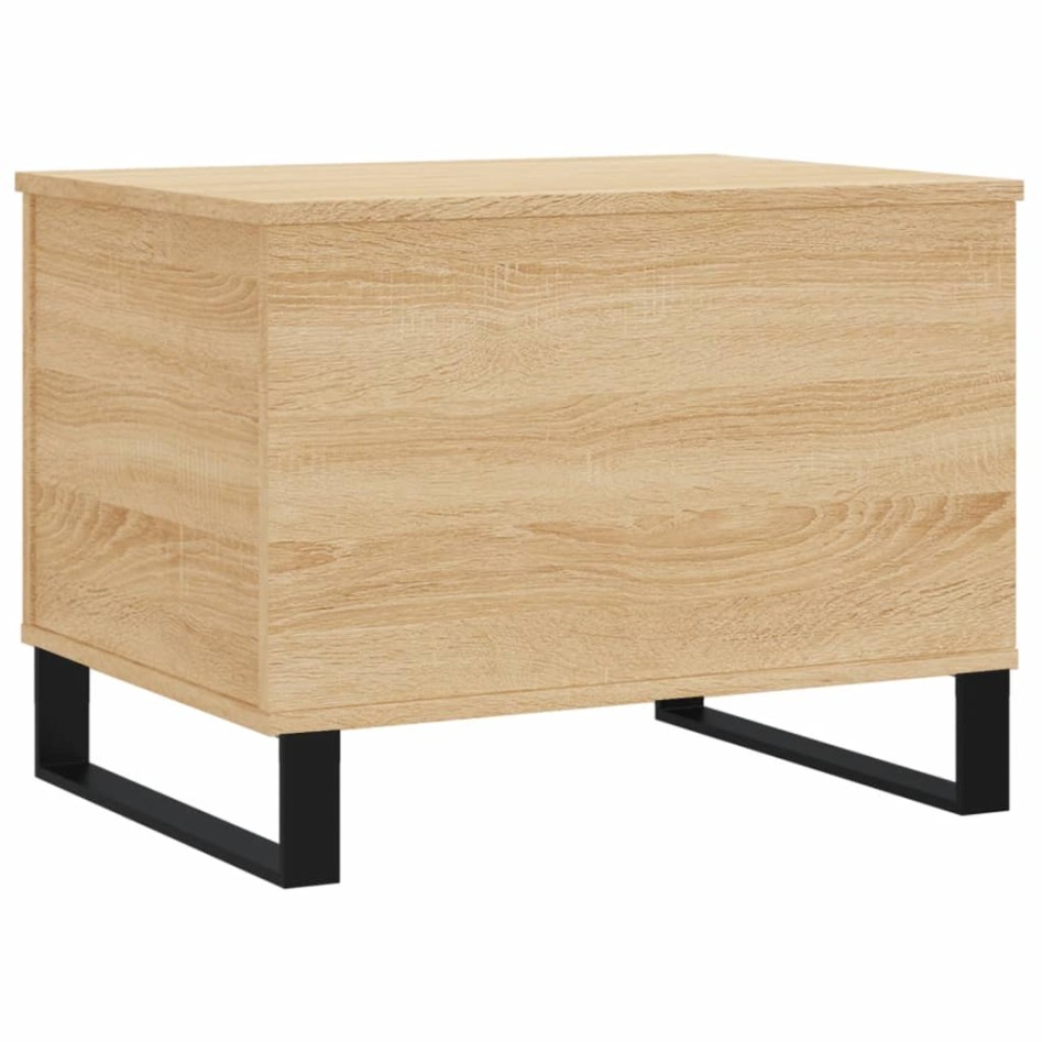 Mesa de centro madera contrachapada roble Sonoma 60x44,5x45