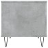 Mesa de centro madera contrachapada gris hormigón 60x44,5x45