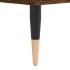 Mesa de centro madera contrachapada roble marrón 90x44,5x45