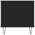 Mesa de centro madera contrachapada negro 90x44,5x45