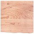 Encimera baño madera maciza tratada marrón claro 60x60x(2-4)