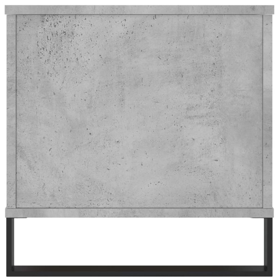 Mesa de centro madera contrachapada gris hormigón 90x44,5x45