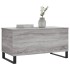Mesa de centro madera contrachapada gris Sonoma 90x44,5x45