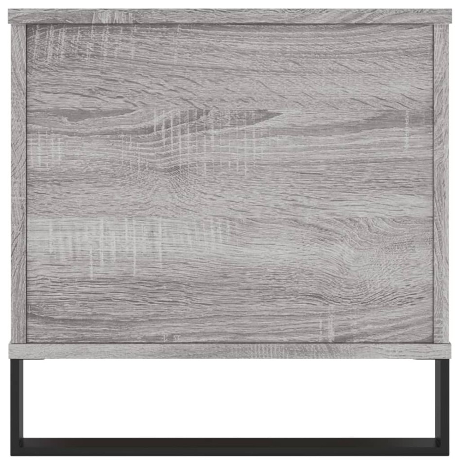 Mesa de centro madera contrachapada gris Sonoma 90x44,5x45