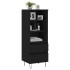 Aparador alto madera contrachapada negro 40x36x110