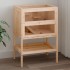 Jaula para hámster madera maciza abeto 55x40x80