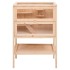 Jaula para hámster madera maciza abeto 55x40x80