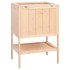 Jaula para hámster madera maciza abeto 55x40x80