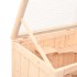Jaula para hámster madera maciza abeto 55x40x80