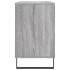 Mueble zapatero madera contrachapada gris Sonoma 102x36x60