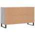 Mueble zapatero madera contrachapada gris Sonoma 102x36x60