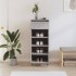 Mueble zapatero madera contrachapada gris Sonoma 40x36x105