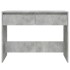 Mesa consola madera de ingeniería gris hormigón 100x35x76,5